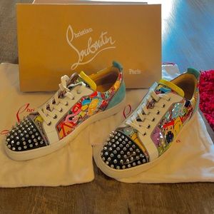 💥Exclusive Custom Christian Louboutin Sneakers
